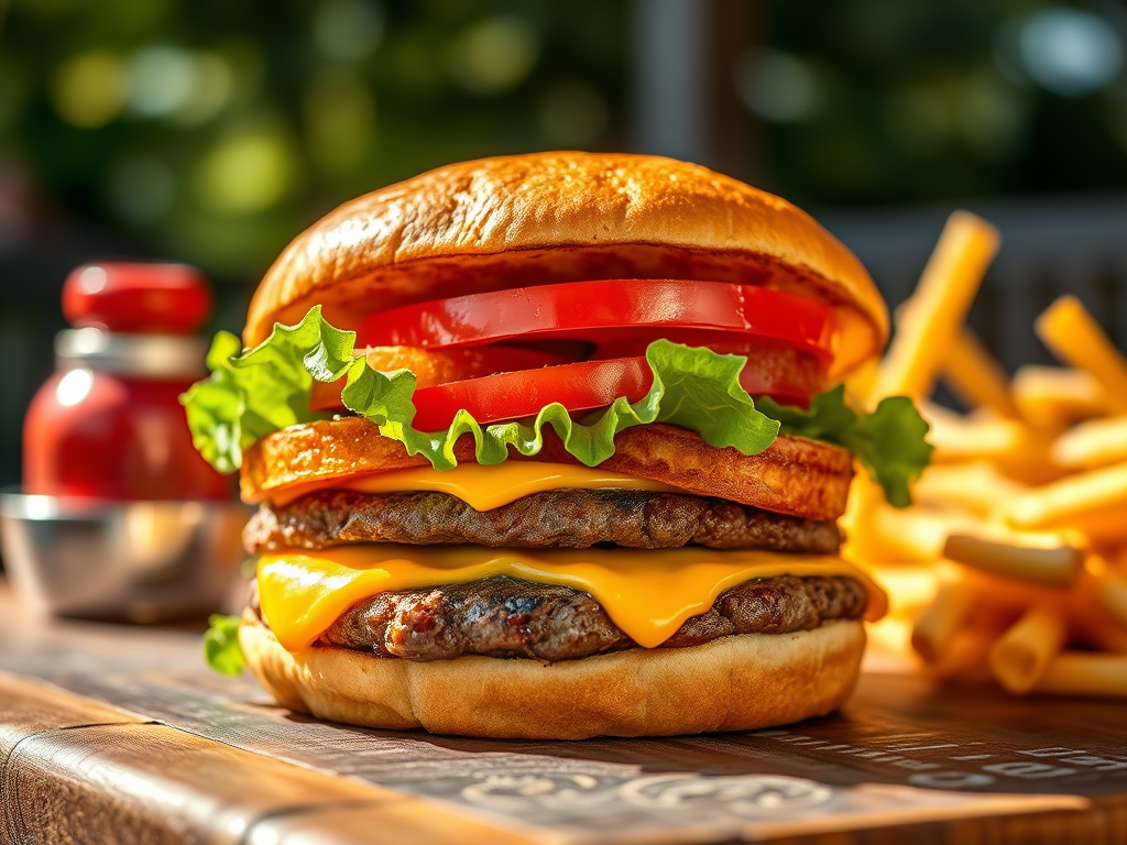 Easy Classic Burger Recipe with Fresh Ingredients