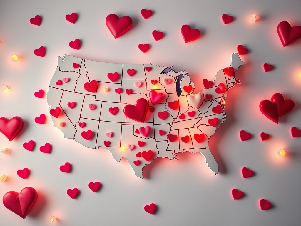 50 Enchanting Romantic Spots Across the USA